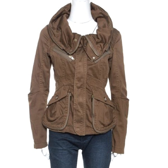 Marc by Marc Jacobs Olive Utility Cargo Jacket - Picture 1 of 8